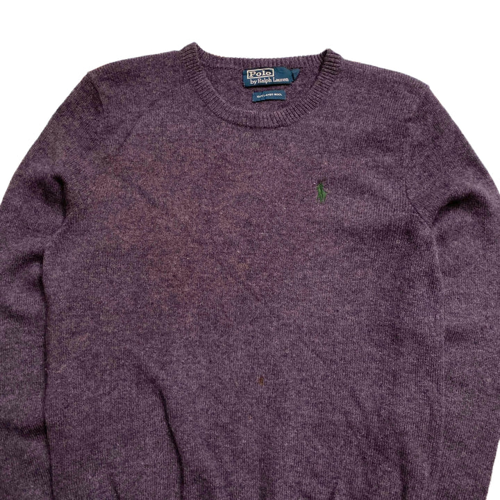 Polo Ralph Lauren Purple Knitwear Sweater Men's Small