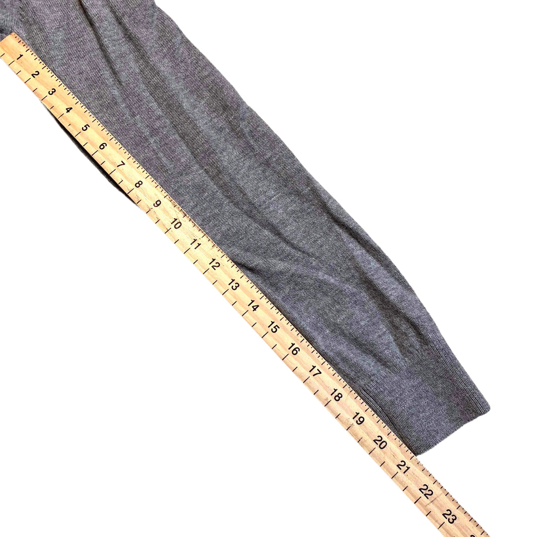 Tommy Hilfiger Grey Quarter Zip Knitwear Sweater Men's Medium